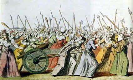 Sievietes kas protestē pret... Autors: Fosilija Lielā franču revolūcija