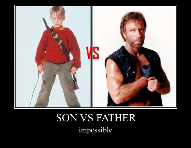  Autors: Mincis fincis Son vs father