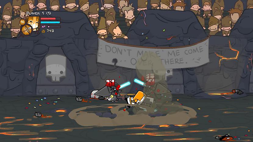 Slānam visus kas kustās Autors: copythis18 Castle Crashers - slāni visus kas kustās