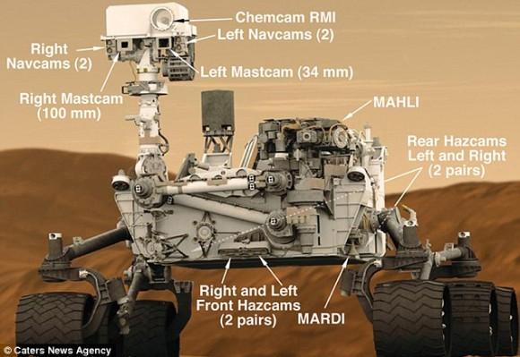 Robots quotCuriosityquot Autors: Arizon Uz Marsa atrasts polietilēna gabals!