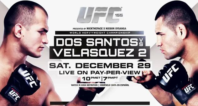 UFC 155: Dos Santos vs Velasquez II