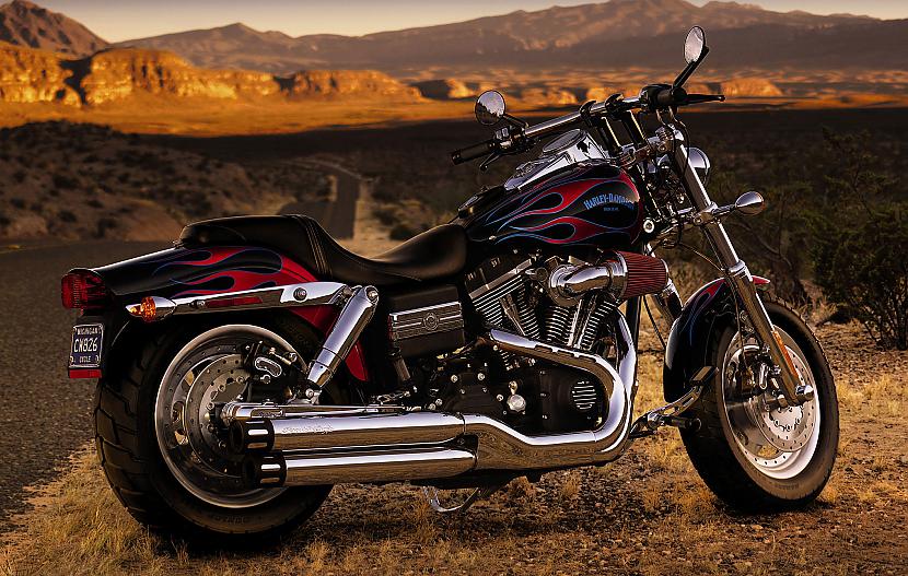 Fat Bob Autors: Fosilija Harley - Davidson, 2008