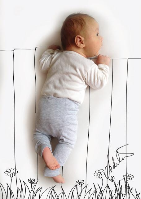  Autors: Ministrelia Māmiņa pārvērš sava bērna diendusas pozas mākslā.