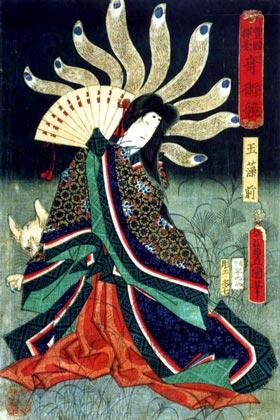 TamamonoMae   un  bija... Autors: Budzisss Japāņu mitoloģiskās būtnes no A līdz Z (XII daļa)
