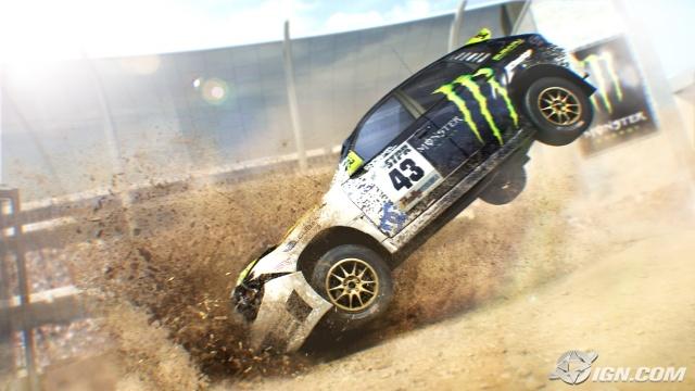 DIRT 2, testēju kontroli uz kvaliatūras