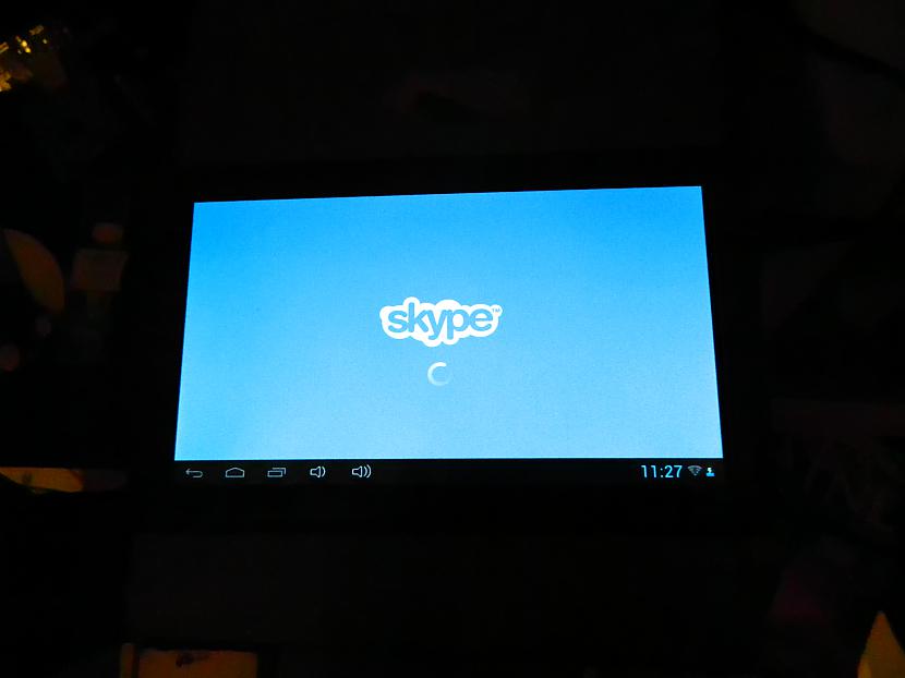 Skype strādā tāpat arī video... Autors: Werkis2 Jaudīgākais  7" colu planšetdators par 100$