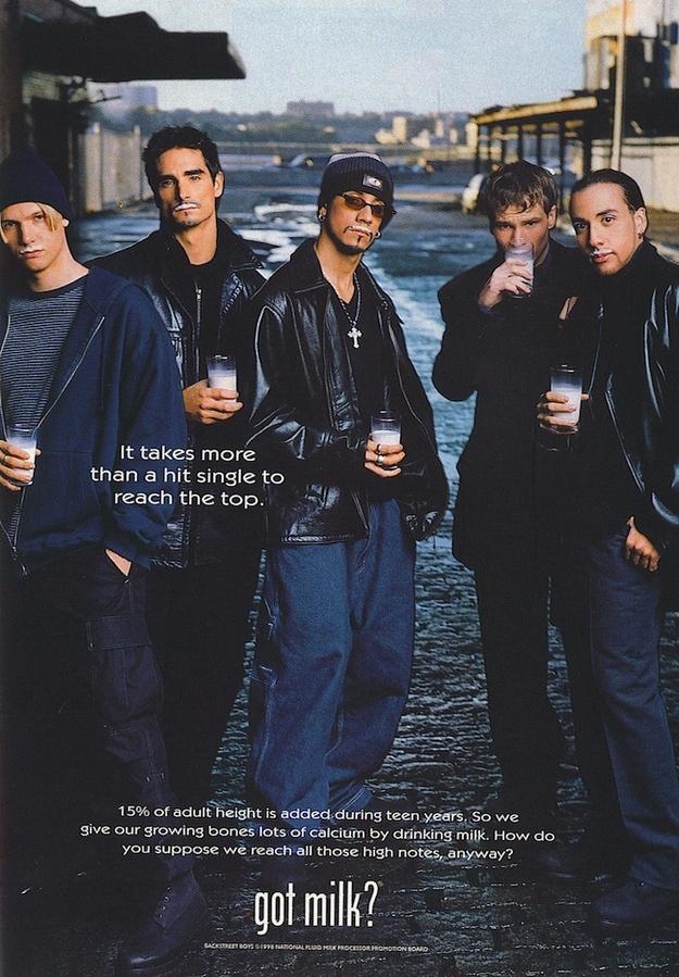 Backstreet Boys for Milk Autors: luvazhels Slavenības Un Senas Reklāmas