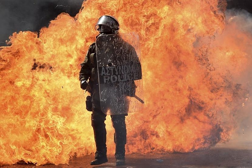 Grieķijas protesti Autors: luvazhels Spēcīgi Foto no 2012. gada