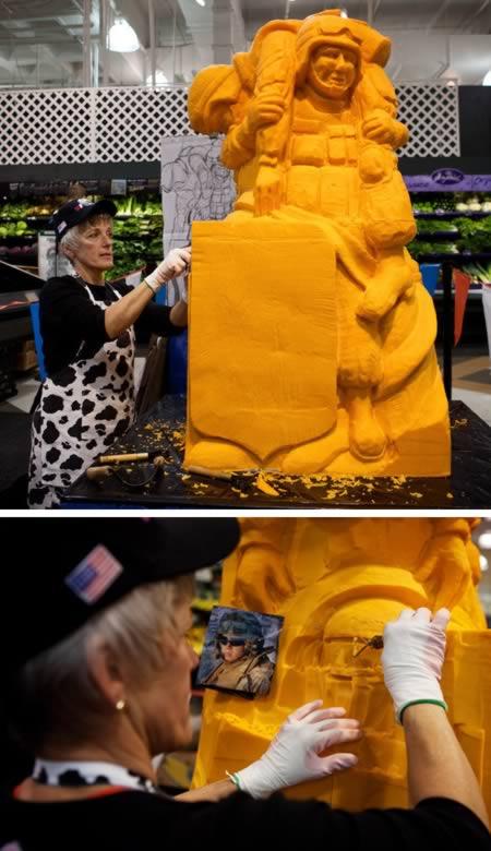 Professionāls siera skulptūru... Autors: pofig Profesijas, par kurām runā maz