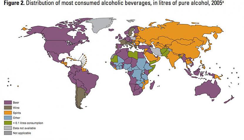 Dzērienu popularitāte pasaulē... Autors: Fosilija Kartes, kas izskaidro procesus visā pasaulē