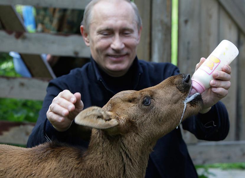 Vladimirs Putins baro jauno... Autors: Fosilija Supermens Putins