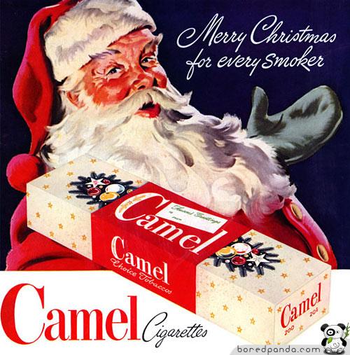 Priecīgus Ziemassvētkus visiem... Autors: Fosilija Reklāmas, kas mūsdienās būtu aizliegtas