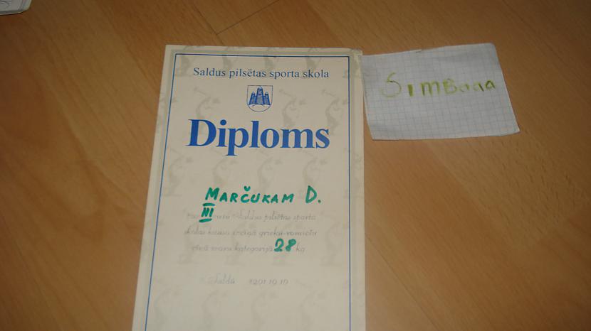 2001 gada 19 septembrī... Autors: DjimmY Mani sasniegumi sportā.