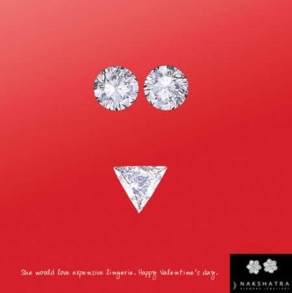 nbspNakshatra Diamonds reklāma... Autors: Fosilija Traģiskākās Valentīndienas reklāmas