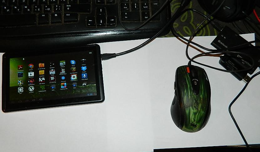 Varam lietot pelīti Autors: Werkis2 Noderīgs kabelītis Android ierīcēm