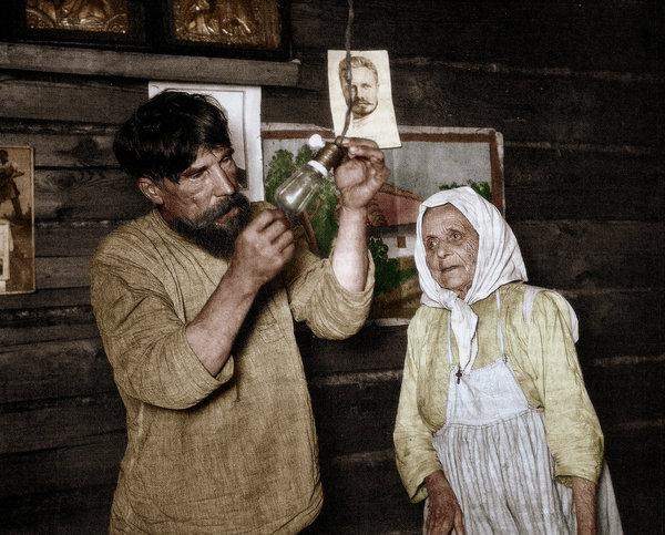 Krievu zemnieks pirmo reizi... Autors: NakedLemon Bildes no vēstures