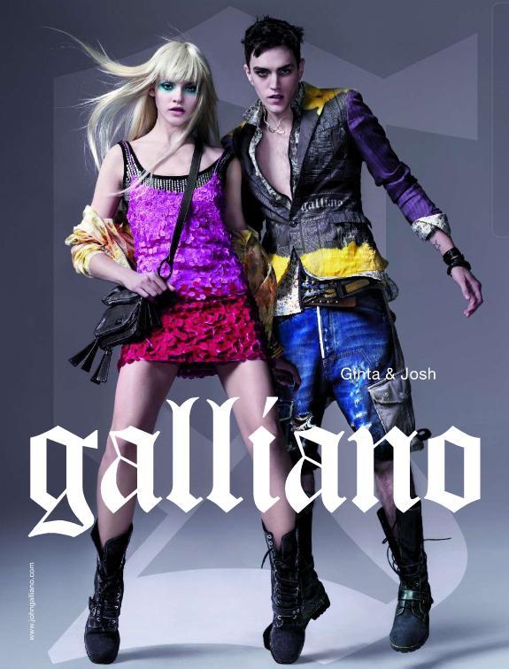 John Galliano reklāmas seja... Autors: WhatMakesMeBeautiful Ginta Lapiņa - "Shining Diamond from Latvia!"