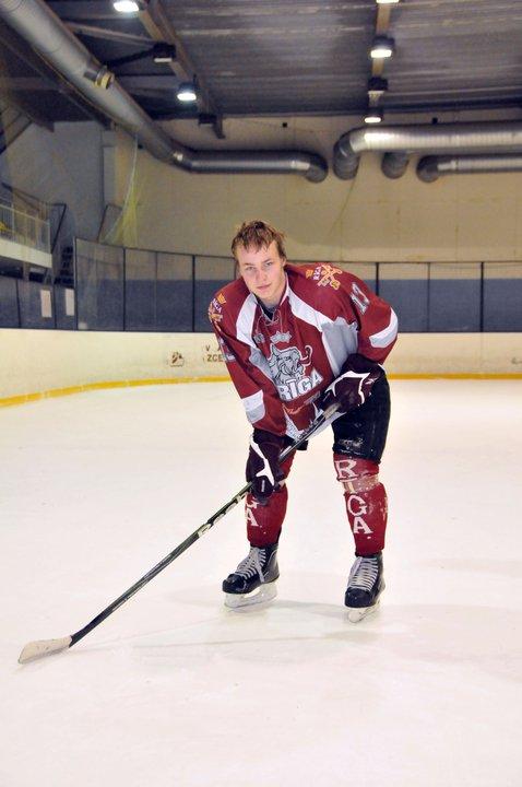 Dāvis Zembergs SK Rīga 96... Autors: Hokeja Blogs Dāvis Zembergs: ''Mērķis ir viens - uzkāpt NHL&