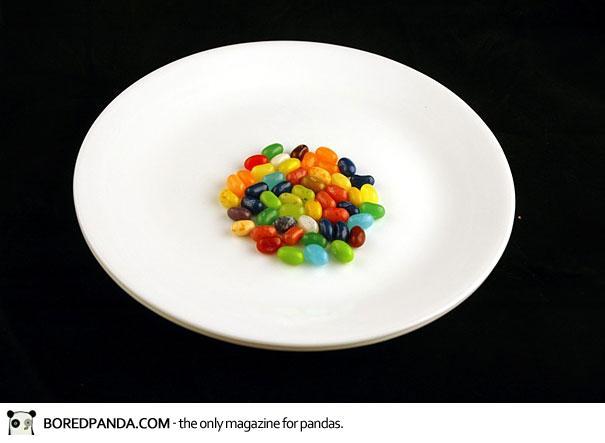 Želejas konfektes 54 grami  19... Autors: apalepeks Kā dažādos ēdienos izskatās 200 kalorijas?
