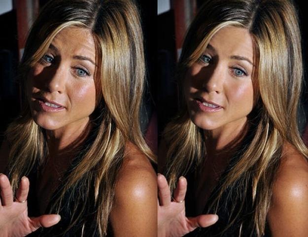 Jennifer Aniston Autors: zegsī habit Before & After Photoshop