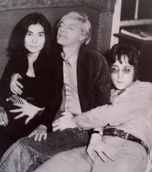 Yoko Ono Andy Warhol un John... Autors: littlemonster19 Retas slavenību bildes [1]