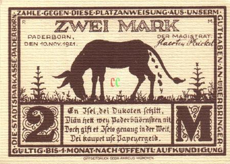 Pēc pirmā pasaules kara beigām... Autors: pofig 7 dīvainākās naudas banknotes