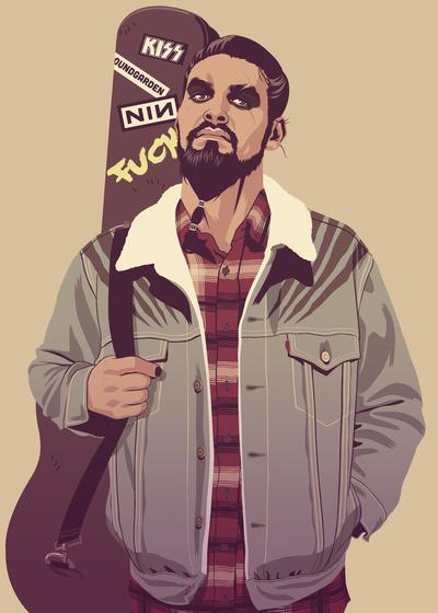 Drogo Autors: Xaro "Game of Thrones" retro stilā