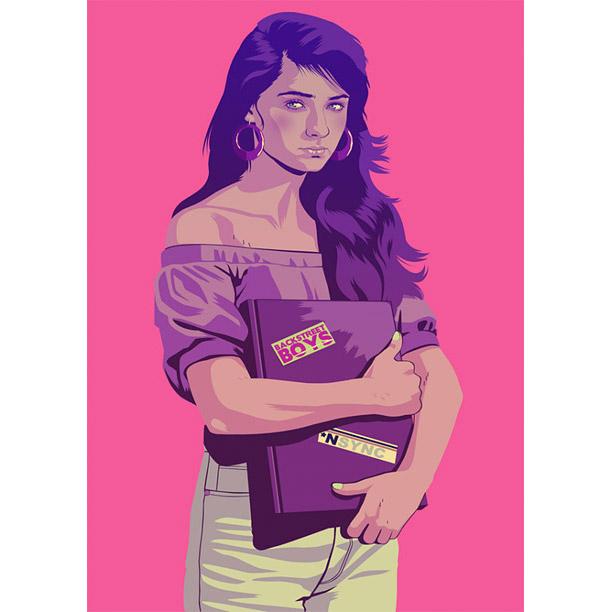Sansa Autors: Xaro "Game of Thrones" retro stilā