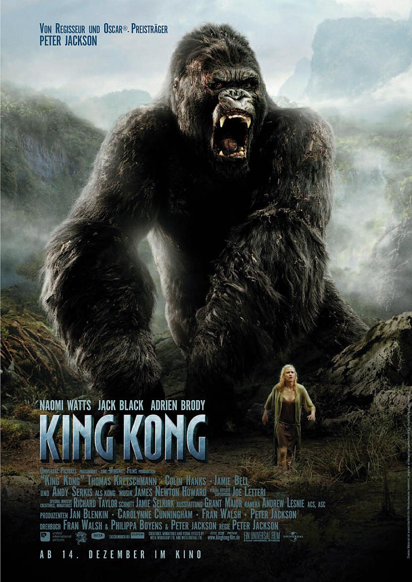 2005 gadā uzņemot filmu King... Autors: Karalis Jānis Fakti par filmām (2. daļa)