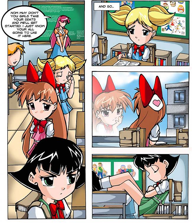  Autors: Sortmegusta Powerpuff Girl Doujinshi - 1 Daļa