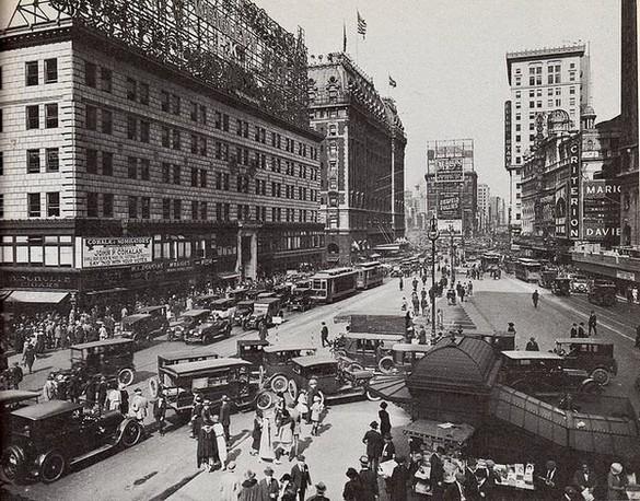 Tad Times Square 1922 Autors: Advocate Ņujorka: tad un tagad