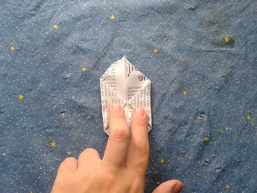 To pascaronu ar otru pusi Autors: Fosilija Origami māksla – Kubiks