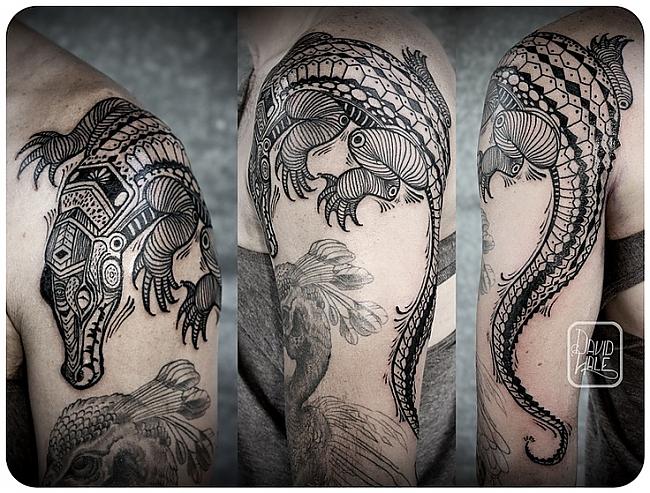  Autors: chokeONsmoke tattoos by David Hale. Part 2.