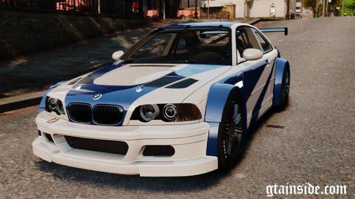  Autors: Fosilija GTA IV BMW M3 GTR no Most Wanted 2012