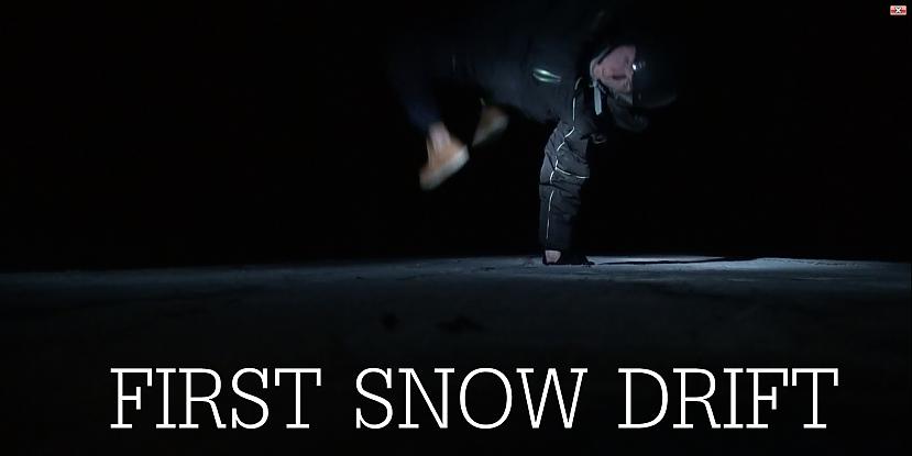  Autors: OzyOzers Pirmā sniega drifts!