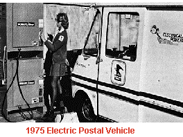 1975 Elektriskie pasta... Autors: Werkis2 Elektrisko automobiļu vēsture 1835. - 2013.
