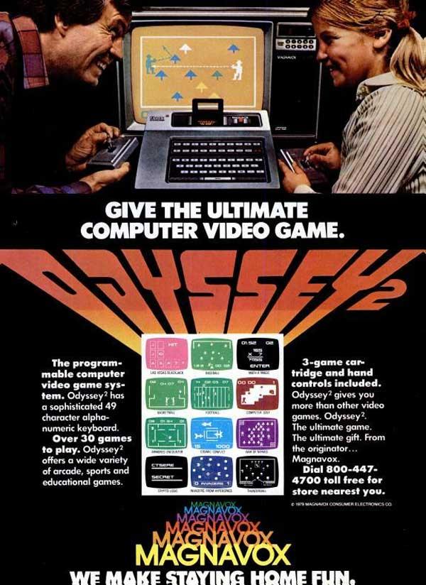 1978 gads Magnavox Odyssey 2 Autors: Werkis2 Datorspēļu vēsture (1887.-2015) + Interesanti FAKTI (Citur vairāk neatradīsi !)