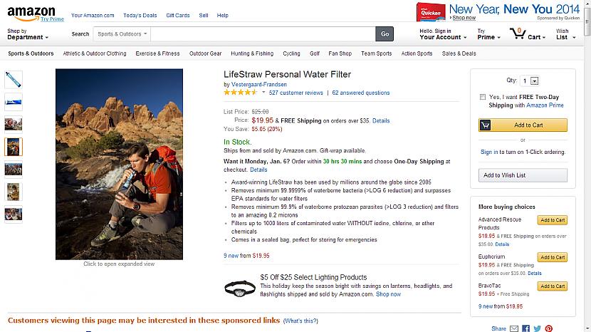 LifeStraw peronīgais ūdens... Autors: Fosilija Superīgas preces internetā-3