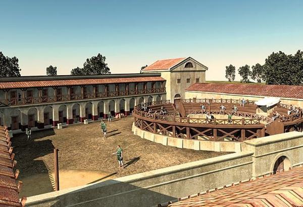 Romiescaronu gladiātoru... Autors: Werkis2 Arheoloģiskie atradumi neparastās vietās