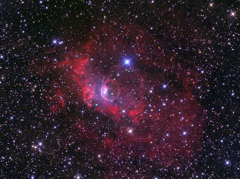 Bubble nebula NGC 7635 Burbuļa... Autors: Fosilija Astro bildes