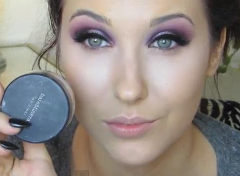  Autors: originalsnosaukums D.I.Y. MakeUp: Purple glitter makeup Tutorial