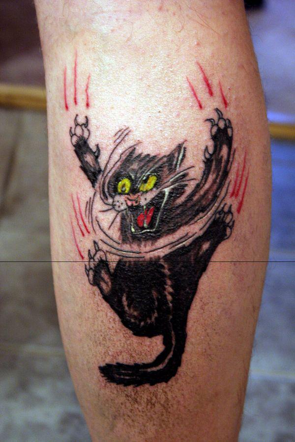  Autors: infectedgrrl Kaķu tetovējumu foto