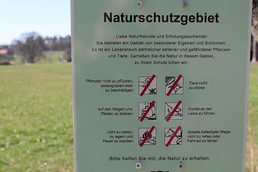 Te ir dabas parksneko nedrīkst... Autors: Deony Krokusu pļavas Cavelšteinā (Zavelstein)