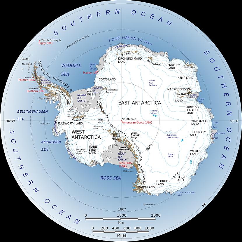 Antarktīda ir vienīgais zemes... Autors: Raacens 18 Fakti, kuri tevi pārsteigs!