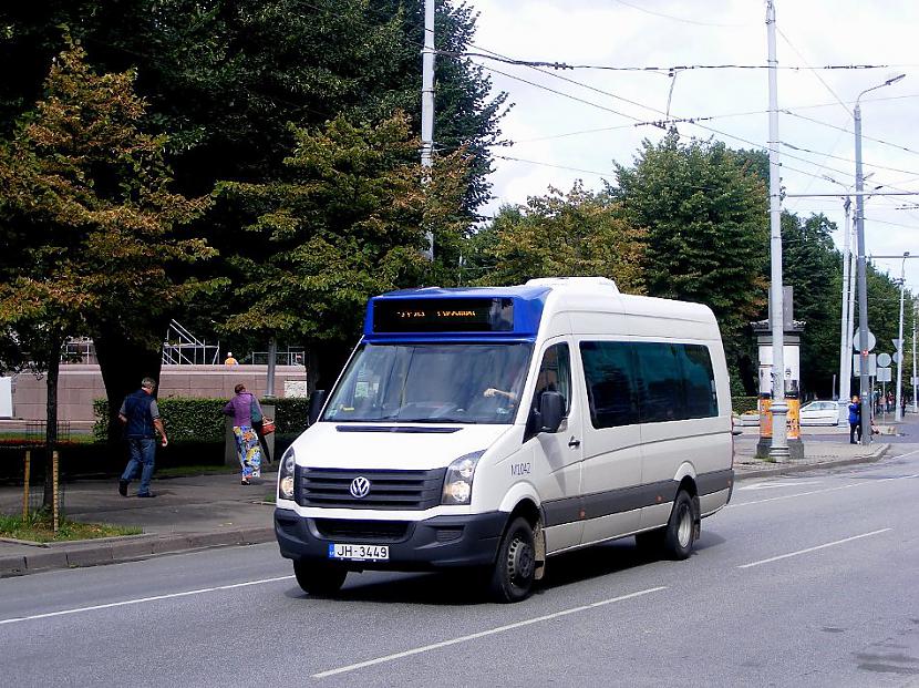 Volkswagen Crafter Autors: bobija Rīgas mikroautobusu satiksme,Ogres autobuss un Ekspress Ādaži autobusi