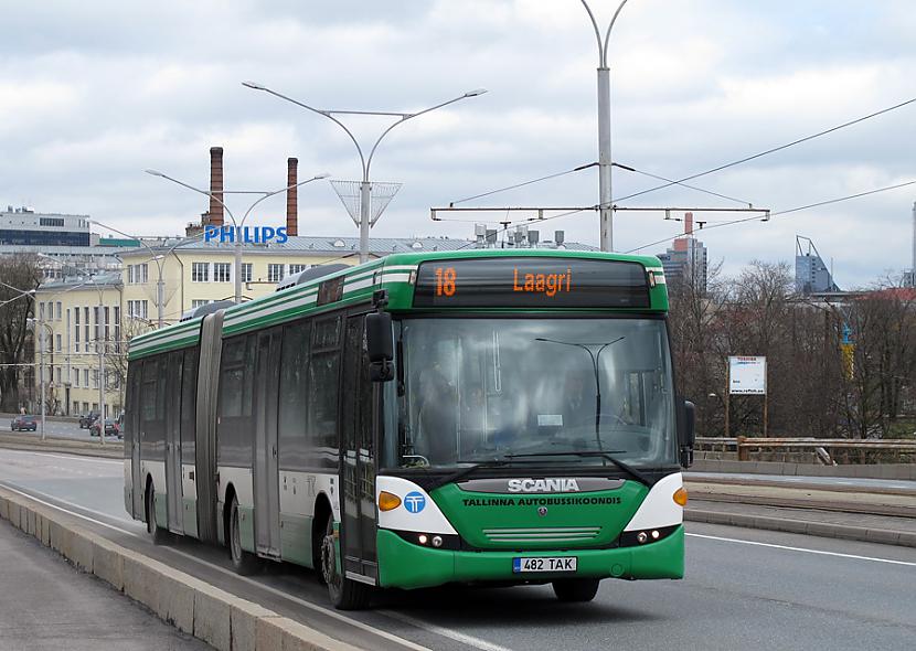 Scania OmniLink CK310UA 6x2LB Autors: bobija Pilsētas transportu Tallinā (departaments Mustamäe)