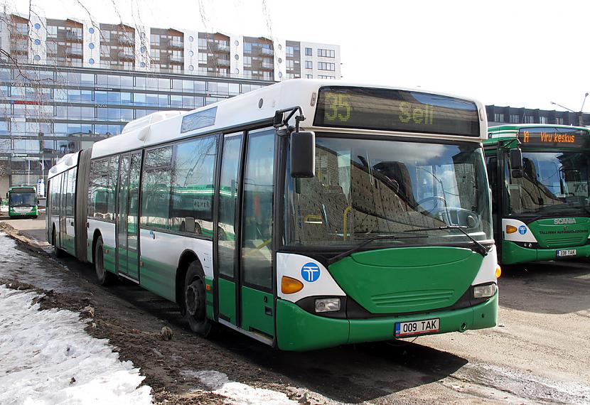 Scania OmniCity CN94UA 6X2 Autors: bobija Pilsētas transportu Tallinā (departaments Mustamäe)