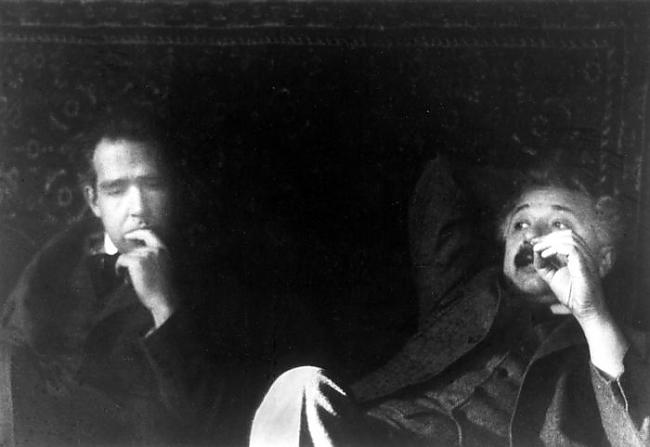 Alberts Einscaronteins un Nīls... Autors: Uldis Siemīte #3  30  veco laiku slavenību fotogrāfijas par kurām tu nenojauti.