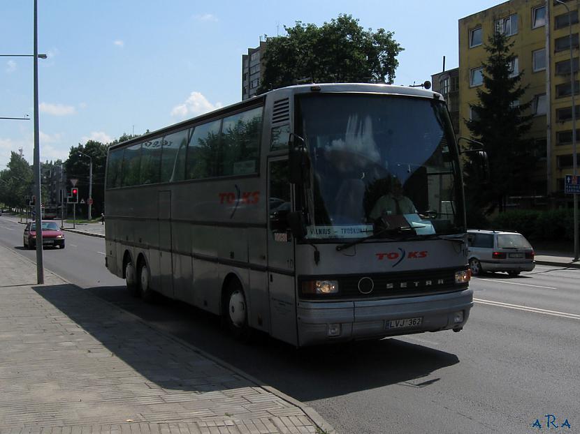 Setra S215HDH Autors: bobija UAB „Tolimojo keleivinio transporto kompanija,Almir“,Klaipėdos autobusų parkas