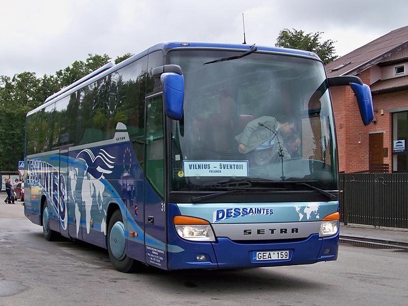 Setra S415GTHD Autors: bobija UAB „Tolimojo keleivinio transporto kompanija,Almir“,Klaipėdos autobusų parkas